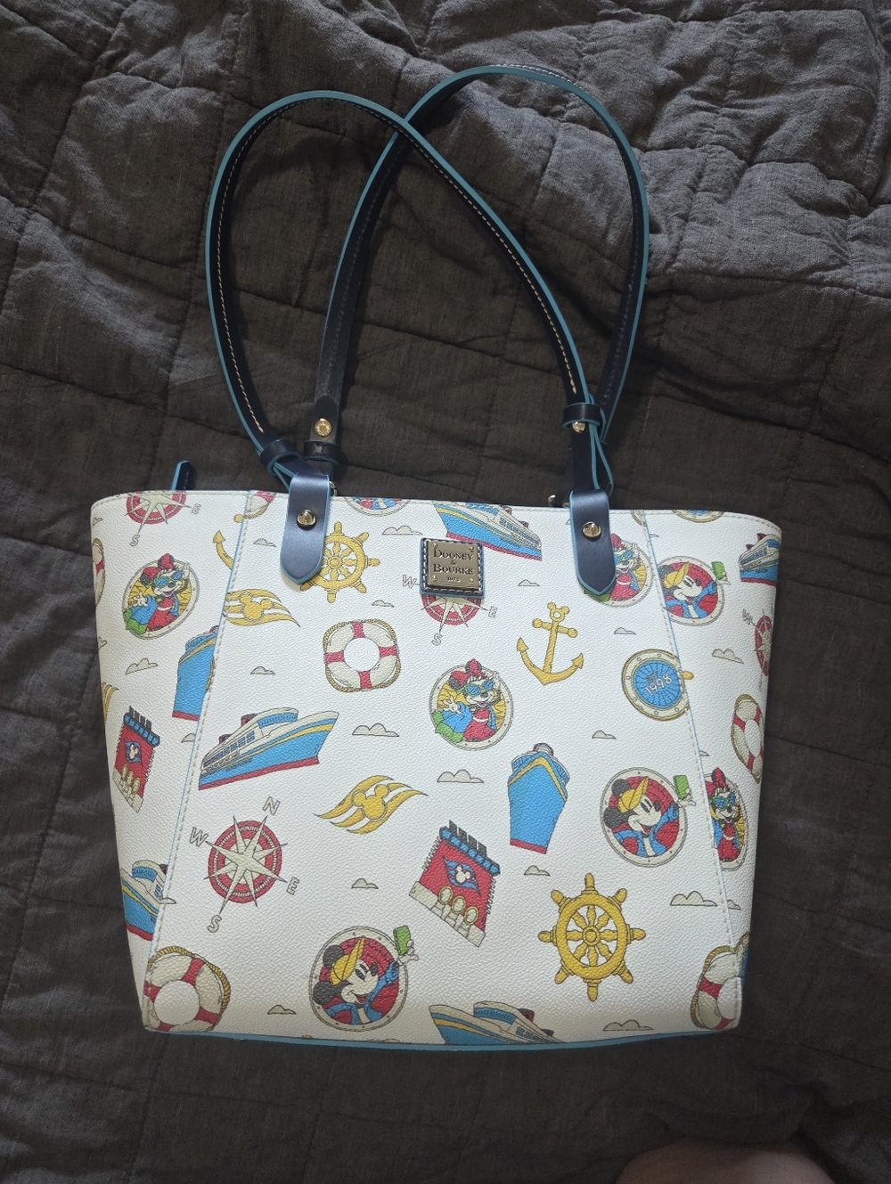 Dooney & Bourke Disney Cruise Line Tote, EUC